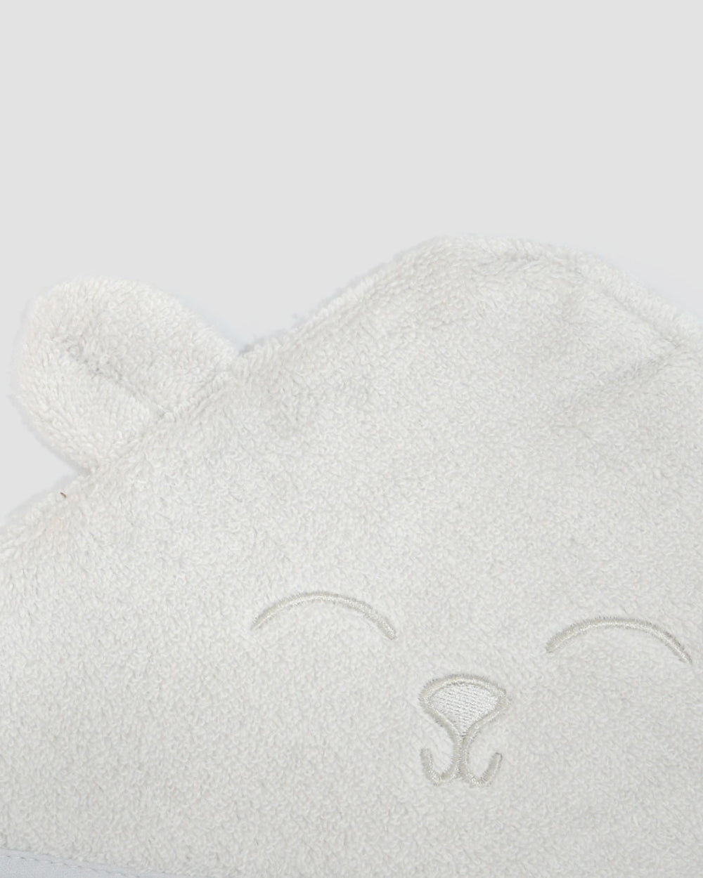 מגבת קפוצון דובי | אפור