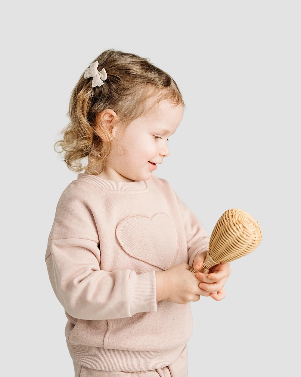 חליפה מבד פוטר Heart | ורוד עתיק